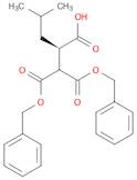1,1,2-Pentanetricarboxylic acid, 4-methyl-, 1,1-bis(phenylmethyl) ester, (R)-
