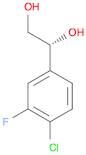 1,2-Ethanediol, 1-(4-chloro-3-fluorophenyl)-, (1R)-