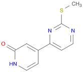 2(1H)-Pyridinone, 4-[2-(methylthio)-4-pyrimidinyl]-