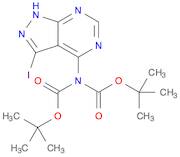 Imidodicarbonic acid, 2-(3-iodo-1H-pyrazolo[3,4-d]pyrimidin-4-yl)-, 1,3-bis(1,1-dimethylethyl) est…