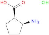 (1R,2S)-2-aminocyclopentane-1-carboxylic acid hydrochloride