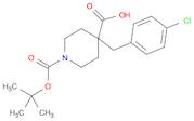 N-BOC-4-(4'-CHLORO) BENZYL-4-PIPERIDINE CARBOXYLIC ACID