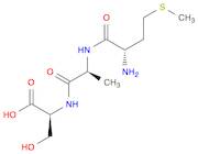 (S)-2-((S)-2-((S)-2-Amino-4-(methylthio)butanamido)propanamido)-3-hydroxypropanoic acid