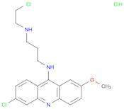 6-CHLORO-9-[3-(2-CHLOROETHYLAMINO)PROPYLAMINO]-2-METHOXYACRIDINE DIHYDROCHLORIDE