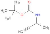 Carbamic acid, (1-methyl-2-propynyl)-, 1,1-dimethylethyl ester (9CI)