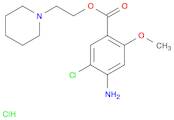 2-PIPERIDINOETHYL 4-AMINO-5-CHLORO-2-METHOXYBENZOATE