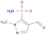 4-Formyl-1-methyl-1H-pyrazole-5-sulfonamide
