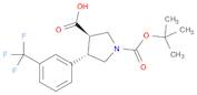 BOC-(TRANS)-4-(3-TRIFLUOROMETHYL-PHENYL)-PYRROLIDINE-3-CARBOXYLIC ACID