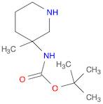 tert-butyl n-(3-methylpiperidin-3-yl)carbamate