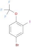 4-Bromo-2-iodophenyl trifluoromethyl ether, 4-Bromo-2-iodo-alpha,alpha,alpha-trifluoroanisole