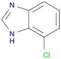 1H-Benzimidazole,4-chloro-(9CI)