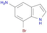 7-BROMO-1H-INDOL-5-AMINE