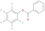 Benzoic acid pentafluorophenyl ester, BzOPfp