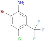 2-Bromo-4-chloro-5-(trifluoromethyl)benzenamine