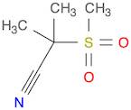 2-methyl-2-(methylsulfonyl)propanenitrile