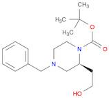 (S)-4-Benzyl-2-(2-hydroxyethyl)piperazine-1-carboxylic acid tert-butyl ester