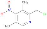 2-CHLOROMETHYL-3,5-DIMETHYL-4-NITROPYRIDINE