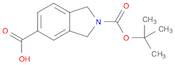 2-(TERT-BUTOXYCARBONYL)ISOINDOLINE-5-CARBOXYLIC ACID