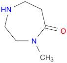 5H-1,4-Diazepin-5-one,hexahydro-4-methyl-(9CI)
