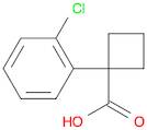 1-(2-CHLOROPHENYL)CYCLOBUTANECARBOXYLIC ACID