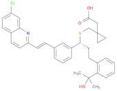 Cyclopropaneacetic acid,1-[[[(1R)-1-[3-[(1E)-2-(7-chloro-2-quinolinyl)ethenyl]phenyl]-3-[2-(1-hydroxy-1-methylethyl)phenyl]propyl]thio]methyl]-