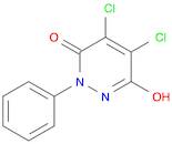 4,5-Dichloro-6-hydroxy-2-phenylpyridazin-3(2H)-one