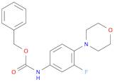 N-BENZYLOXYCARBONYL-3-FLUORO-4-MORPHOLINOANILINE