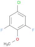 4-Chloro-2,6-difluorophenyl methyl ether, 5-Chloro-1,3-difluoro-2-methoxybenzene
