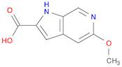 5-METHOXY-1H-PYRROLO[2,3-C]PYRIDINE-2-CARBOXYLIC ACID