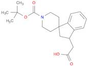 2-(1'-(tert-butoxycarbonyl)-2,3-dihydrospiro[indene-1,4'-piperidine]-3-yl)acetic acid