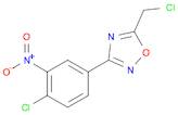 3-(4-Chloro-3-nitrophenyl)-5-(chloromethyl)-1,2,4-oxadiazole