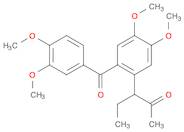 3-[2-(3,4-dimethoxybenzoyl)-4,5-dimethoxyphenyl]pentan-2-one