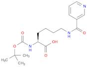 (S)-2-((tert-Butoxycarbonyl)amino)-6-(nicotinamido)hexanoic acid