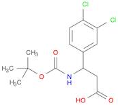 3-TERT-BUTOXYCARBONYLAMINO-3-(3,4-DICHLORO-PHENYL)-PROPIONIC ACID