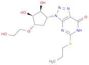 (1S,2S,3R,5S)-3-(7-hydroxy-5-(propylthio)-3H-[1,2,3]triazolo[4,5-d]pyriMidin-3-yl)-5-(2-hydroxyethoxy)cyclopentane-1,2-diol