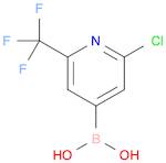 6-TrifluoroMethyl-2-chloropyridine-4-boronic acid