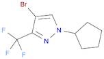 4-BroMo-1-cyclopentyl-3-trifluoroMethyl-1H-pyrazole