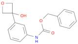 benzyl (3-(3-hydroxyoxetan-3-yl)phenyl)carbaMate