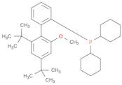 [2',4'-Bis(1,1-dimethylethyl)-6'-methoxy[1,1'-biphenyl]-2-yl]dicyclohexylphosphine