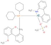 Methanesulfonato(2-dicyclohexylphosphino-2',6'-dimethoxy-1,1'-biphenyl)(2'-methylamino-1,1'-biphenyl-2-yl)palladium(II) dichloromethane adduct min