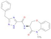 (S)-5-benzyl-N-(5-methyl-4-oxo-2,3,4,5-tetrahydrobenzo[b][1,4]oxazepin-3-yl)-4H-1,2,4-triazole-3-carboxamide