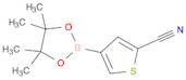 4-(4,4,5,5-tetramethyl-1,3,2-dioxaborolan-2-yl)thiophene-2-carbonitrile