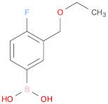 3-(ethoxyMethyl)-4-fluorophenylboronic acid