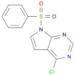 4-CHLORO-7-(PHENYLSULFONYL)-7H-PYRROLO[2,3-D]PYRIMIDINE