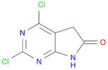 2,4-dichloro-5h,6h,7h-pyrrolo[2,3-d]pyrimidin-6-one