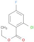 Benzoic acid, 2-chloro-4-fluoro-, ethyl ester