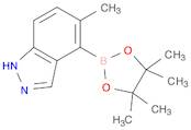 5-methyl-4-(4,4,5,5-tetramethyl-1,3,2-dioxaborolan-2-yl)-1H-indazole