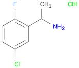 1-(5-CHLORO-2-FLUOROPHENYL)ETHAN-1-AMINE HYDROCHLORIDE