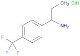 1-[4-(TRIFLUOROMETHYL)PHENYL]PROPYLAMINE HYDROCHLORIDE