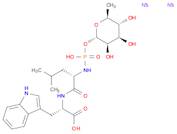 N-[N-[[(6-deoxy-α-L-mannopyranosyl)oxy]hydroxyphosphinyl]-L-leucyl]- L-tryptophan,sodium salt (1